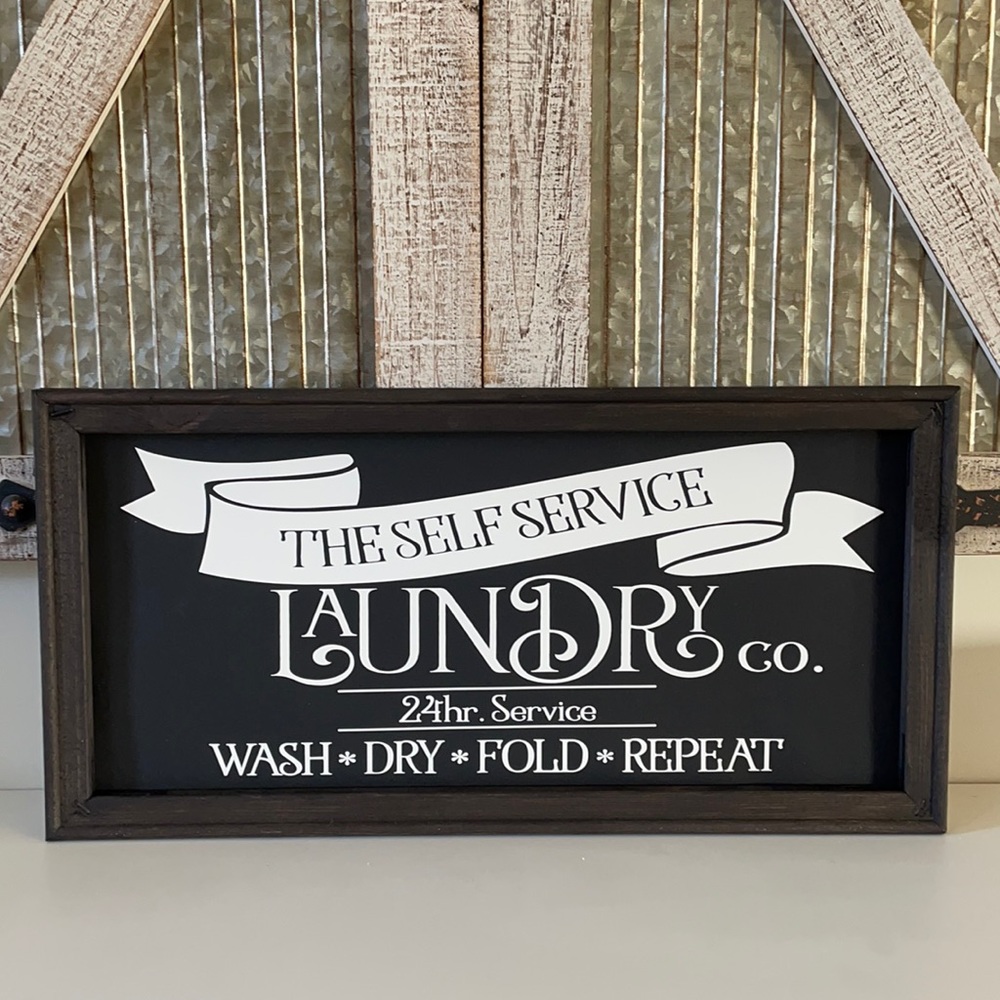 Laundry Wall Decor